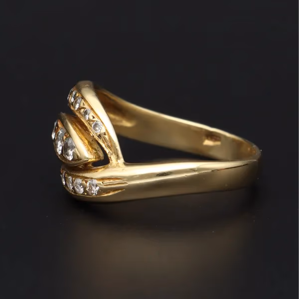 18ct Gold Multi Diamond Ring