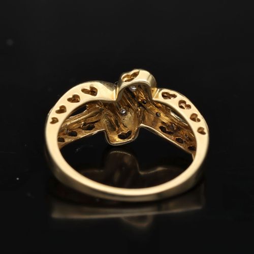 Gold Diamond Ring image-2