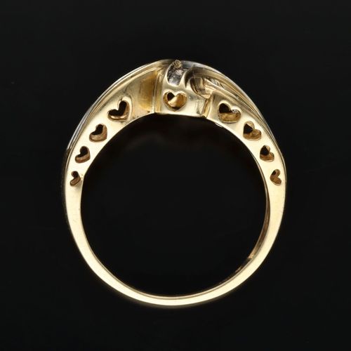 Gold Diamond Ring image-6