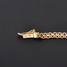 14ct Yellow Gold Diamond Necklace