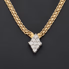 14ct Yellow Gold Diamond Necklace