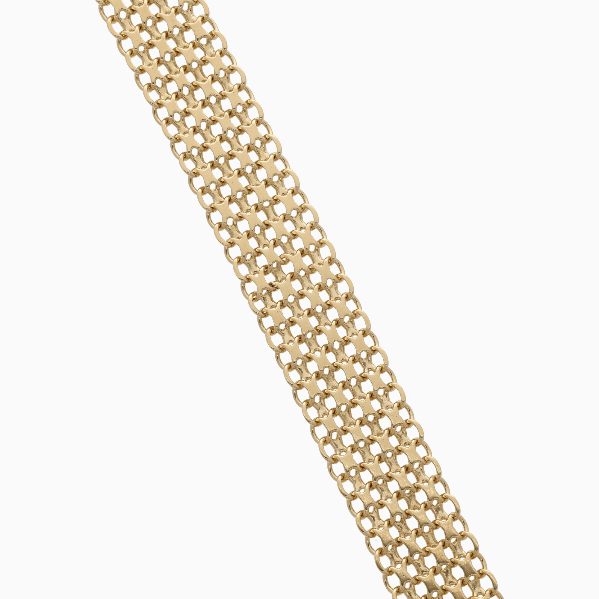 Klassiskt x-länk armband 26,35g 18K guld