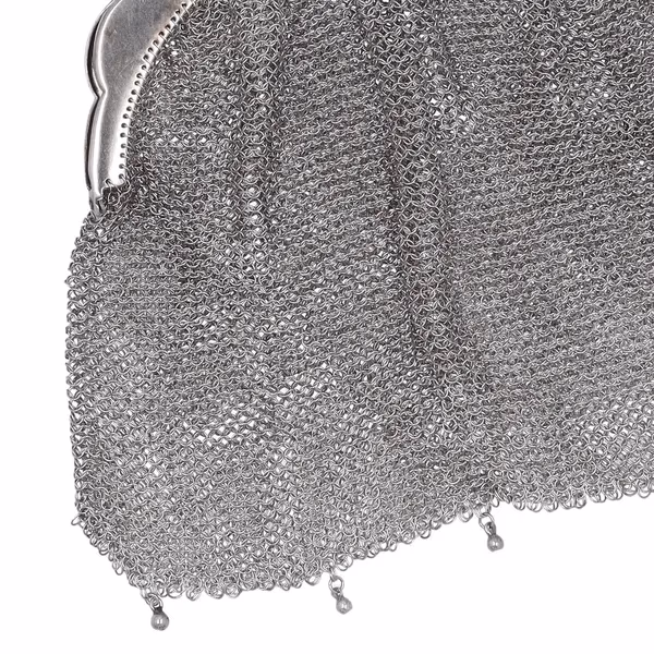 19th Century Silver Chain Mail Bag