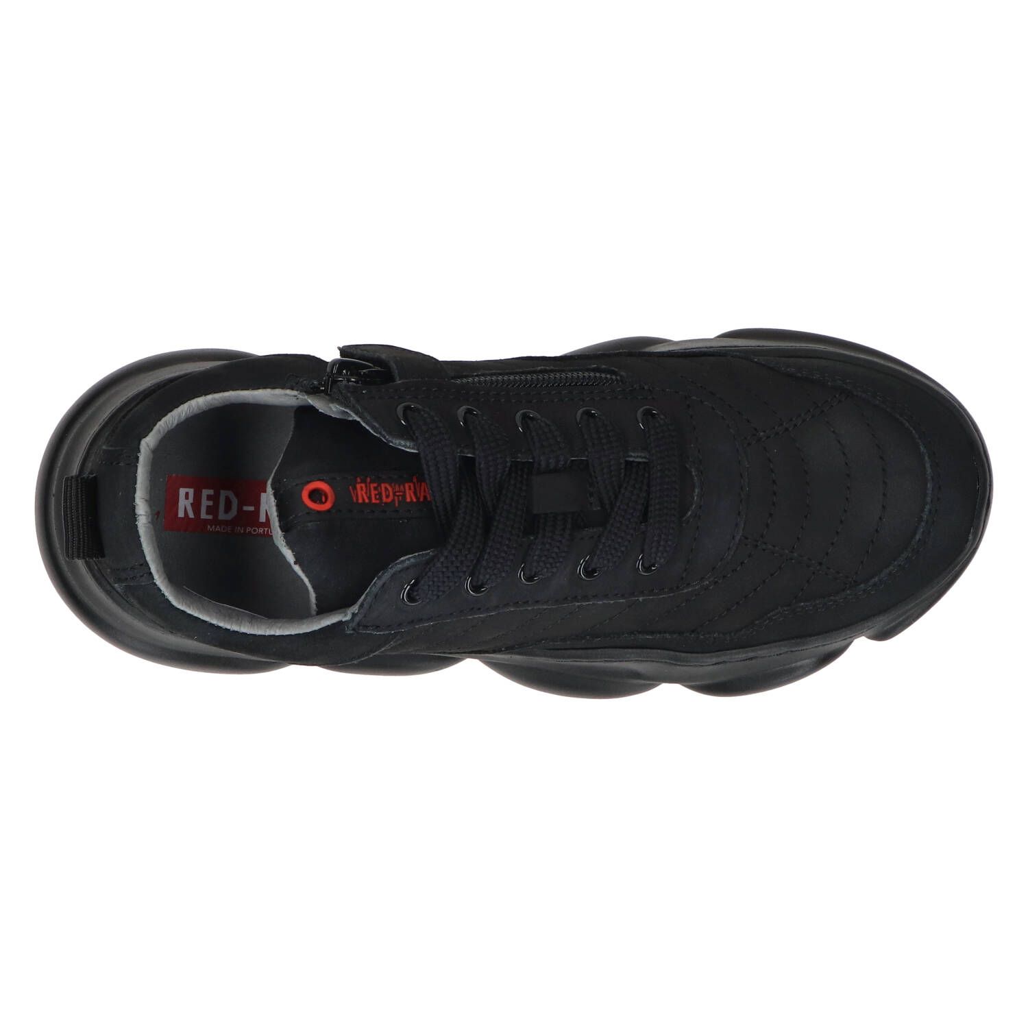 Red-Rag 13541 Lage sneakers - Jongens - Zwart - Maat 35