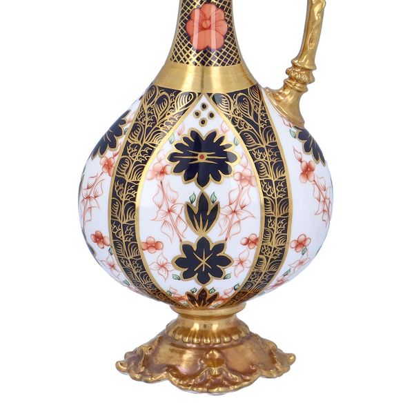 Royal Crown Derby Imari 1128 Keddleston Ewer.