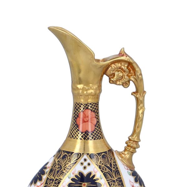 Royal Crown Derby Imari 1128 Keddleston Ewer.