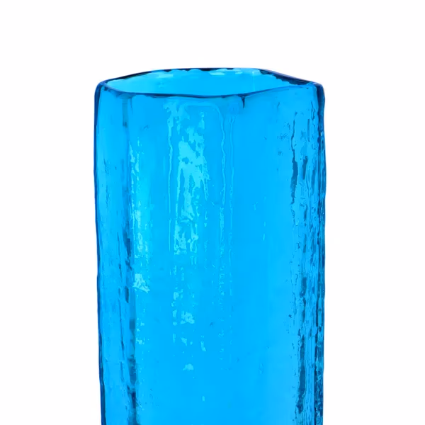 Whitefriars Kingfisher Blue Cucumber Vase