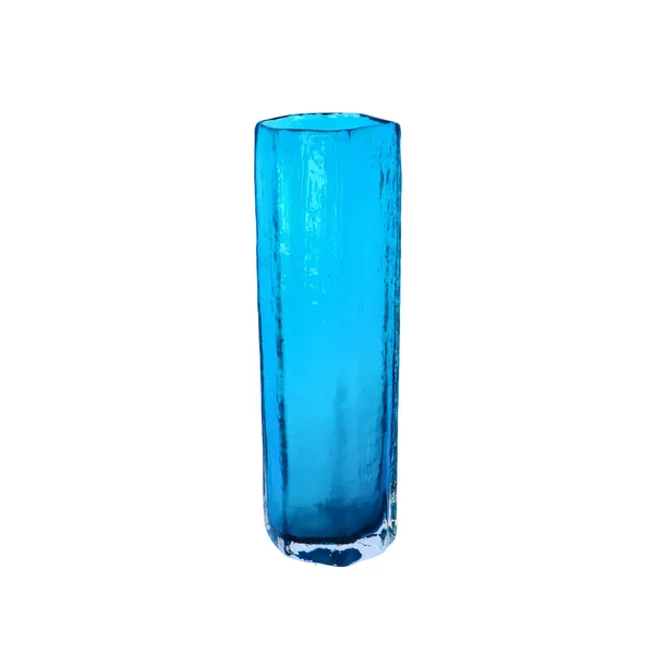 Whitefriars Kingfisher Blue Cucumber Vase