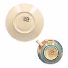 Clarice Cliff Pastel Melon Athens Cup and Saucer