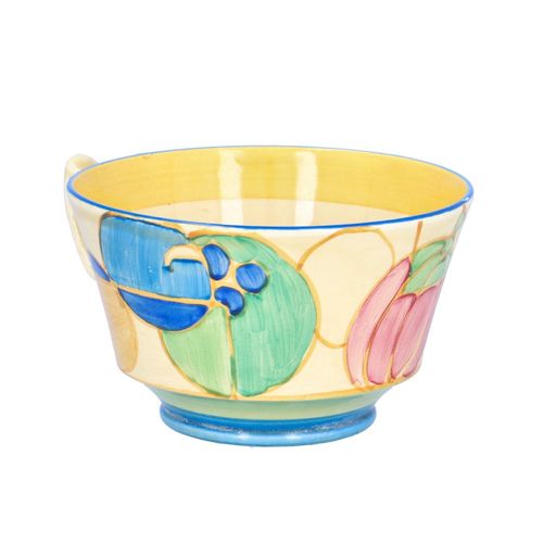 Clarice Cliff Pastel Melon Athens Cup and Saucer image-6