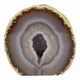 Agaat geode gepolijst 84mm - 360° presentation