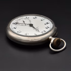 Silver Cased Omega Pocket Watch
