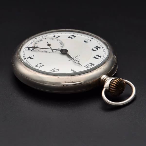 Silver Cased Omega Pocket Watch