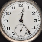 Silver Cased Omega Pocket Watch