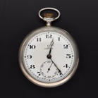 Silver Cased Omega Pocket Watch
