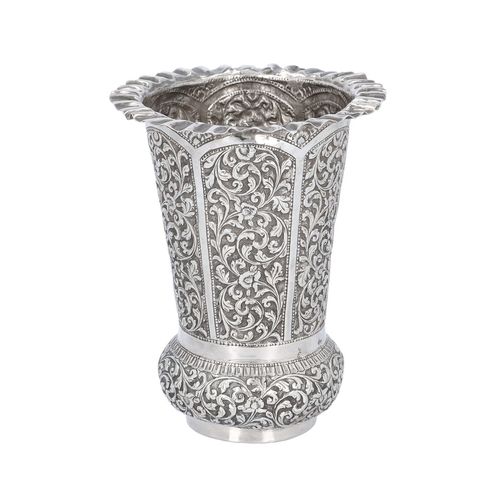 19th Century Indian Silver Vase image-2
