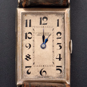 Very Rare Vintage 'Universe' Self-Winding Wristwatch