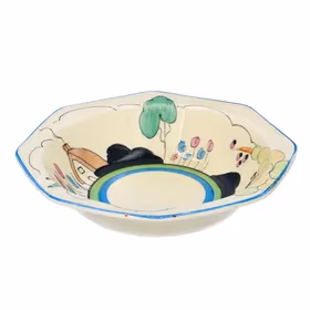 Clarice Cliff Tulips Fruit Dish