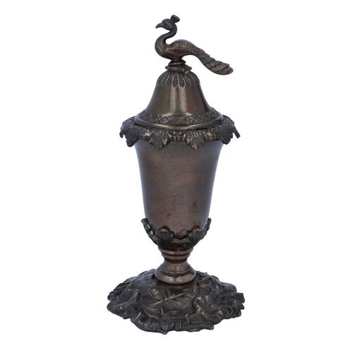 Late 19th Century French Bronze Goblet image-1