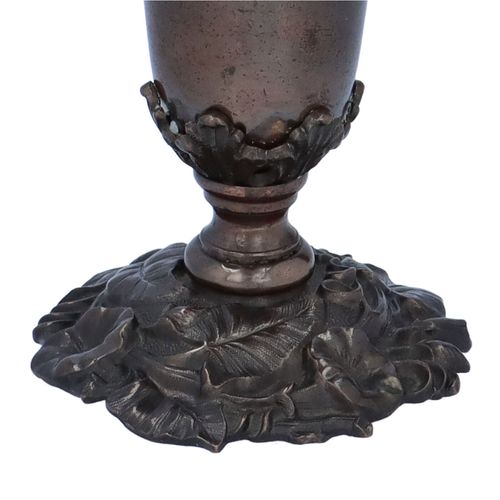 Late 19th Century French Bronze Goblet image-3