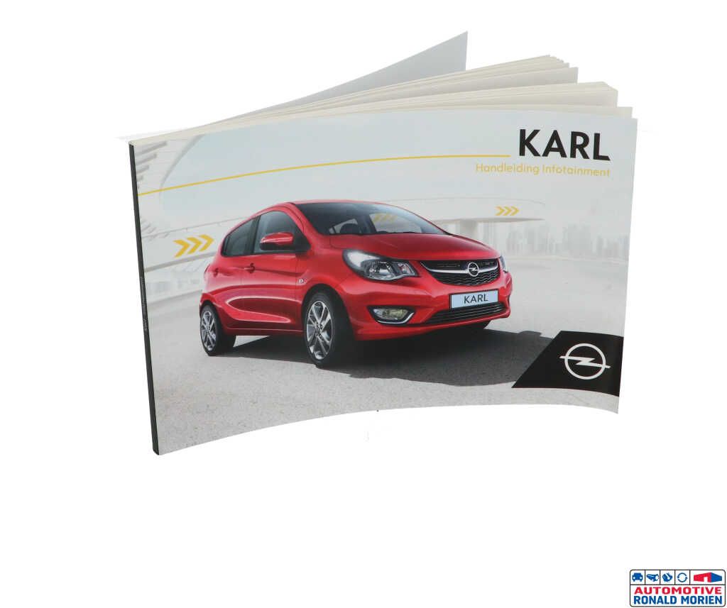 Used Instruction Booklet Opel Karl 1.0 12V Price € 19,00 Margin scheme offered by Automaterialen Ronald Morien B.V.