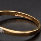 18ct Gold Pearl and Brilliant Cut Diamond Ring