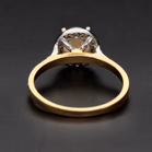 18ct Gold Pearl and Brilliant Cut Diamond Ring