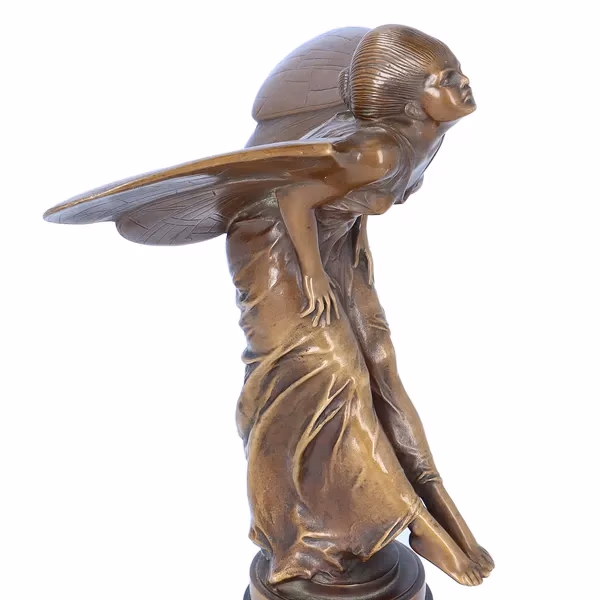Bronze Sculpture by Bruno Zach Signed F Mazura