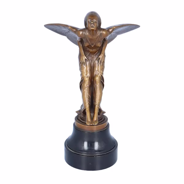 Bronze Sculpture by Bruno Zach Signed F Mazura