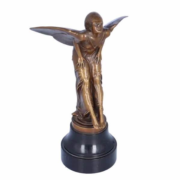 Bronze Sculpture by Bruno Zach Signed F Mazura