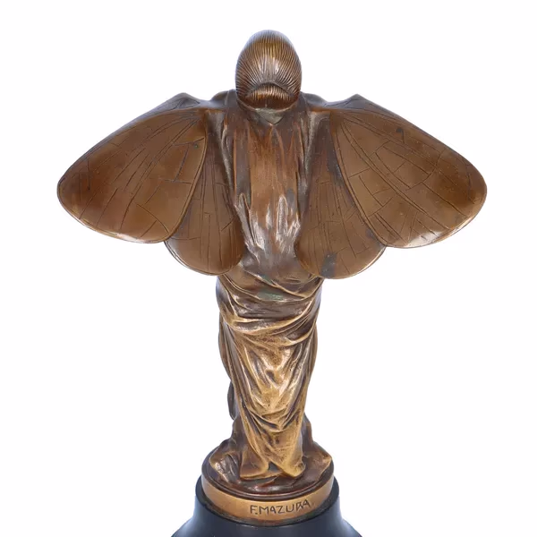 Bronze Sculpture by Bruno Zach Signed F Mazura