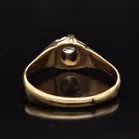 Large 18ct Gold 0.25ct Diamond Ring