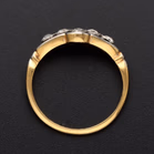 18ct Yellow Gold Art Deco Diamond Ring