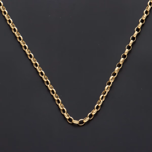 9ct Yellow Gold Belcher Neck Chain