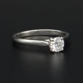 Platinum Solitaire Diamond Ring