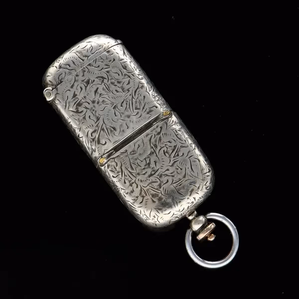 Early 20th Century Silver Sovereign Vesta Case