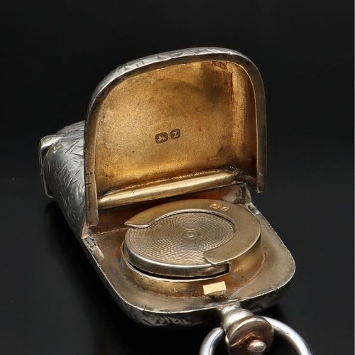 Early 20th Century Silver Sovereign Vesta Case image-4