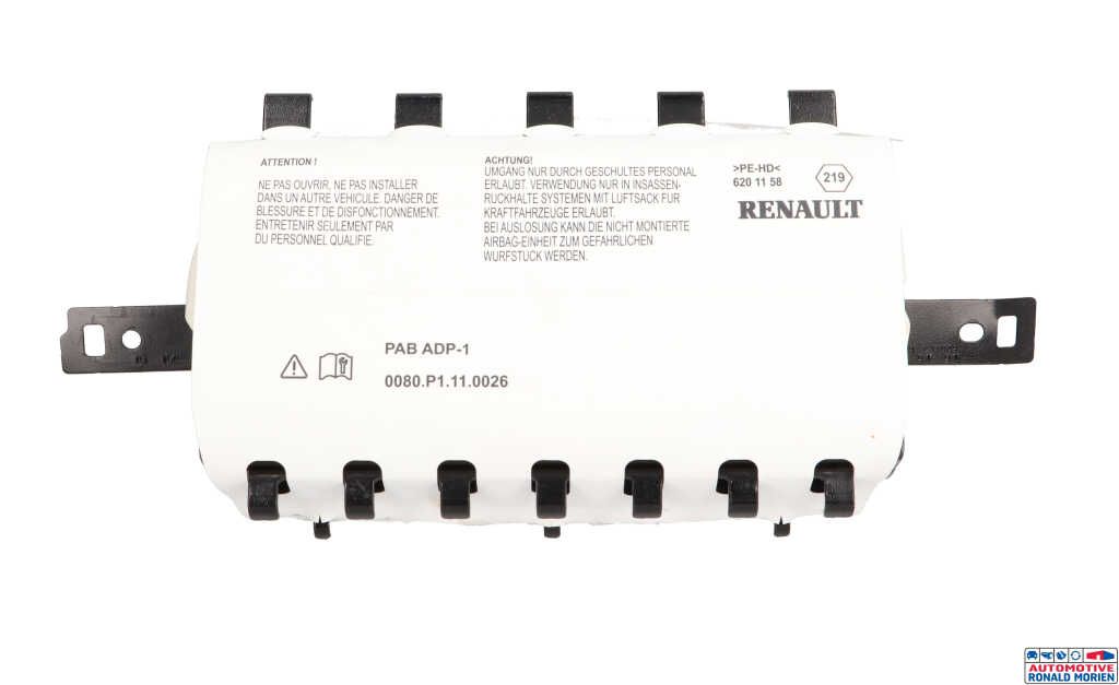 Usagé Airbag droite (tableau de bord) Renault Clio IV (5R) 0.9 Energy TCE 90 12V Prix € 95,00 Règlement à la marge proposé par Automaterialen Ronald Morien B.V.
