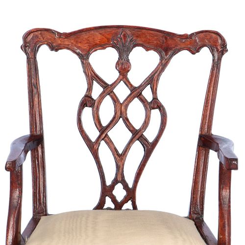 Miniature Chippendale Style Chair Apprentice Piece image-2