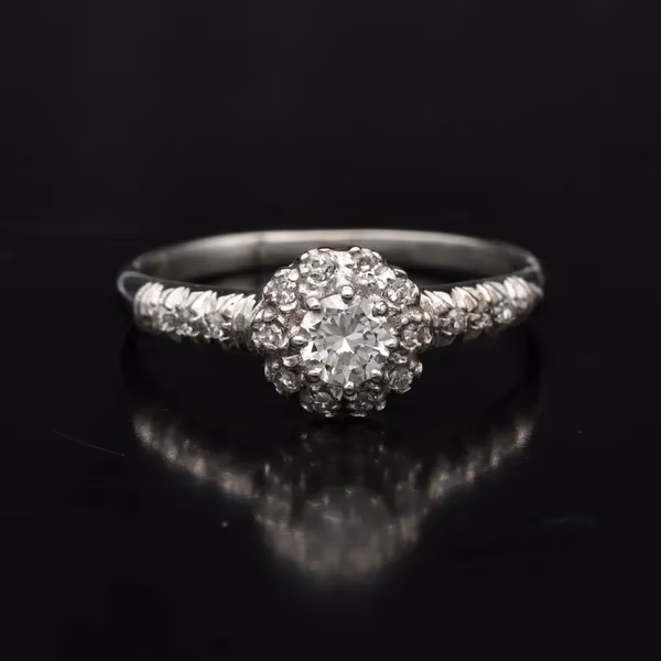 18ct Gold 0.5ct Diamond Ring