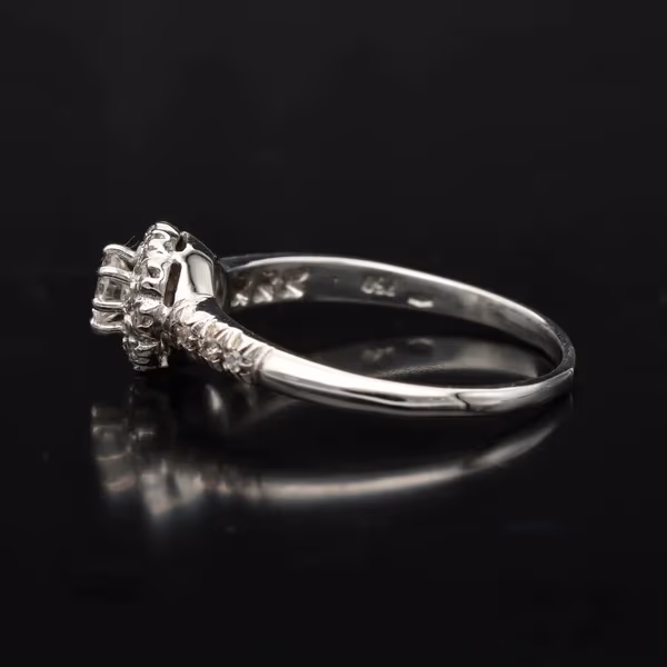 18ct Gold 0.5ct Diamond Ring