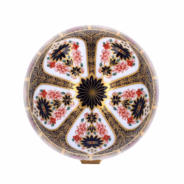 Royal Crown Derby 1128 Imari Pattern Millenium Globe Clock