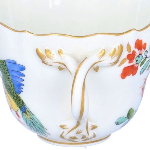 Meissen Chinese Dragons with Storks Cup and Saucer image-4