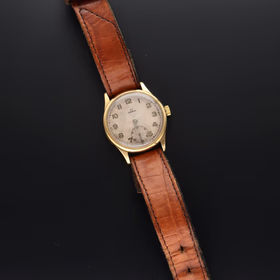 9ct Gold Gents Manual Omega Watch