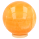Oranje calciet bol 97 mm - 360° presentation