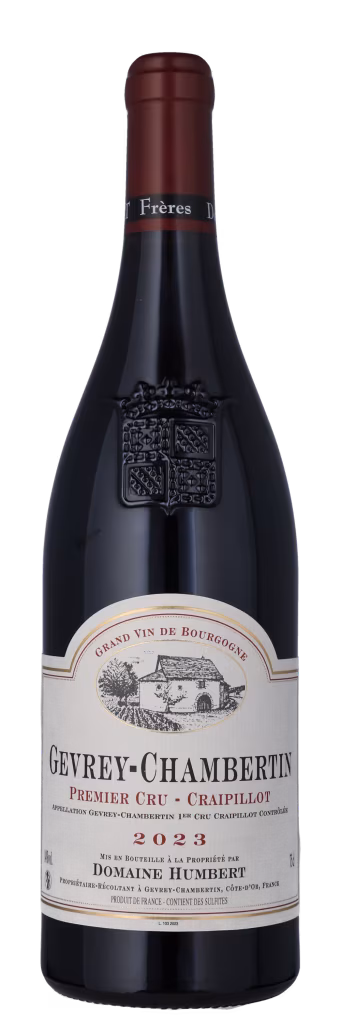 GEVREY CHAMBERTIN 1. CRU Craipillots, Domaine Humbert