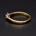 18ct Gold Amethyst Ring