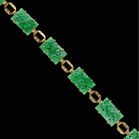 Art Deco Jade Bracelet