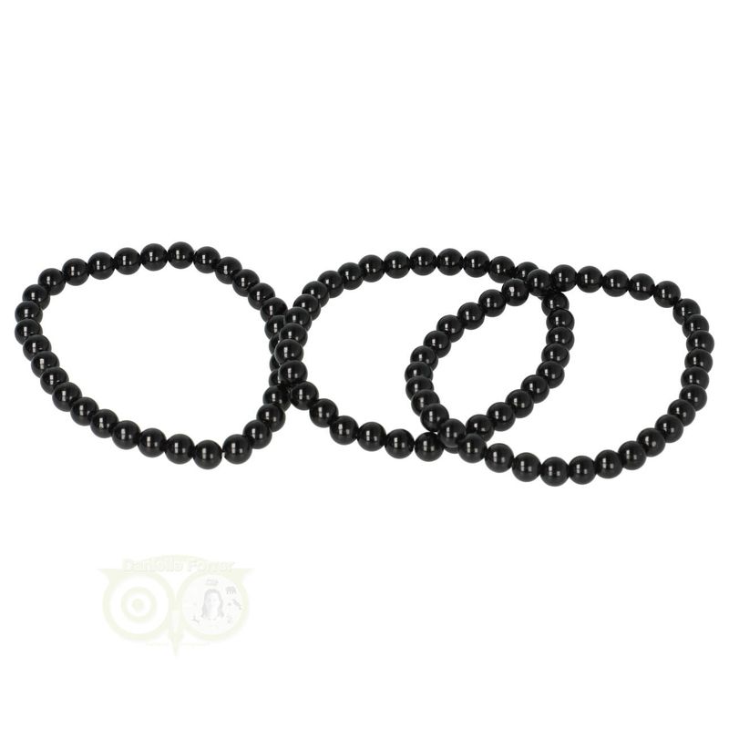 Zwarte Toermalijn armband kopen | Edelstenen Webwinkel - Webshop Danielle Forrer