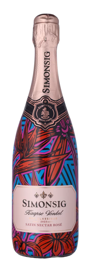 KAAPSE VONKEL SATIN NECTAR ROSE DEMI SEC, Stellenbosch, Simonsig